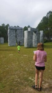 Bamahenge, Dinosaurs and a Lady in the Water – off the beaten path in Elberta, Alabama